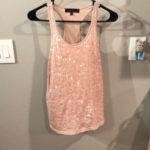 Pink tank top
